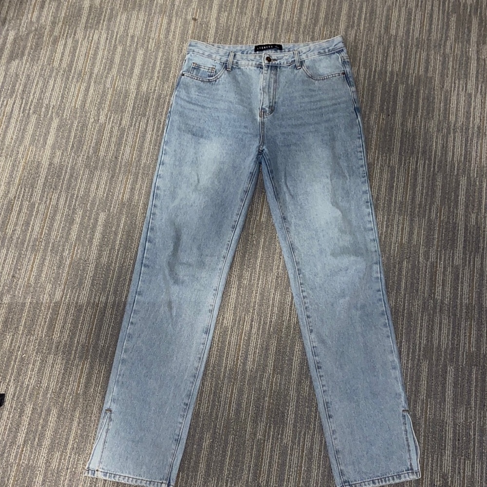 Princess Polly Lioness Split Hem Jeans